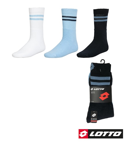 LOTTO Tennis Strumpor 3 Pack