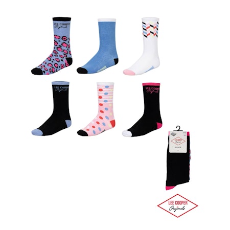 LEE COOPER Originals Casual Socks 3 Par