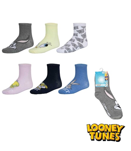 LOONEY TUNES Low Cut Socks 3 Pack