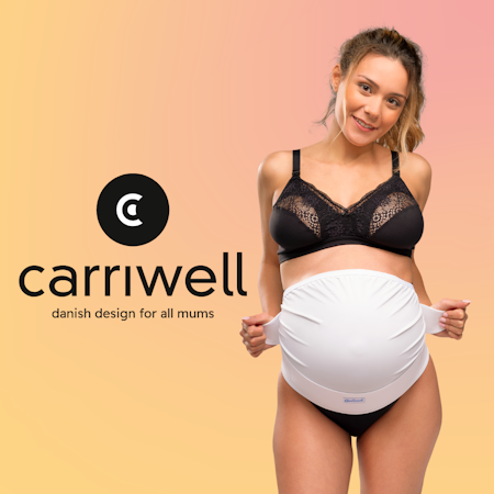 CARRIWELL Justerbart Över-magen-stödbälte för Gravida 1 Pack