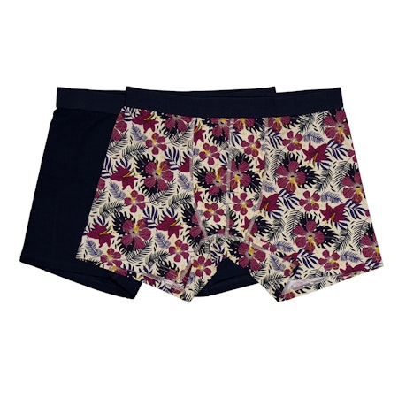 Boxer CROSSBOW 2 Pack Hibiskus/Navy
