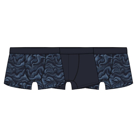 Boxer CROSSBOW 3 Pack Blå