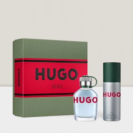 HUGO BOSS HUGO MAN Eau De Toilette 75 ml + Deodorant Spray 150 ml