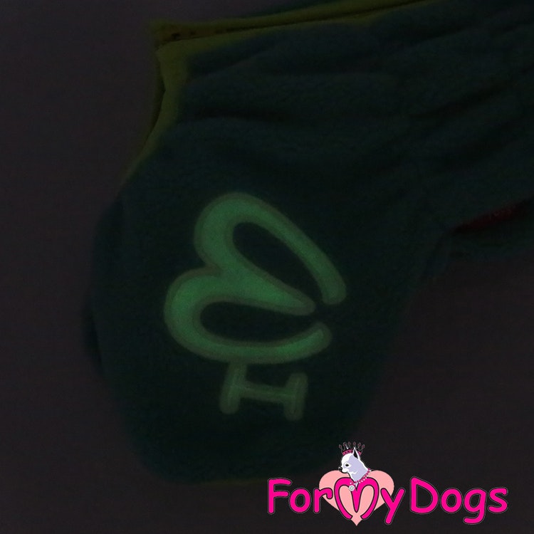 Suit Fleece Overall "Green" Tik "For My Dogs"