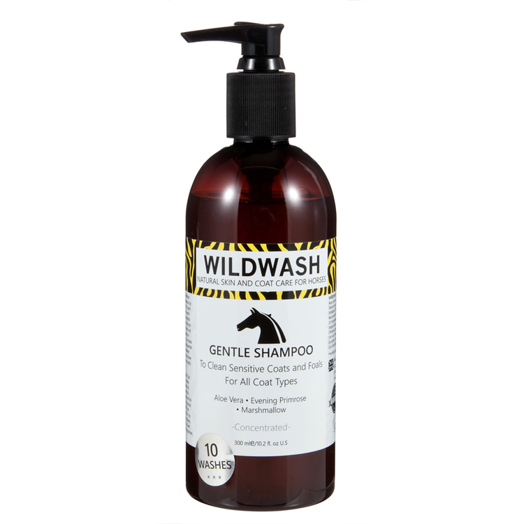 WILDWASH HORSE Gentle Schampoo - Milt schampoo sensitive 300ml