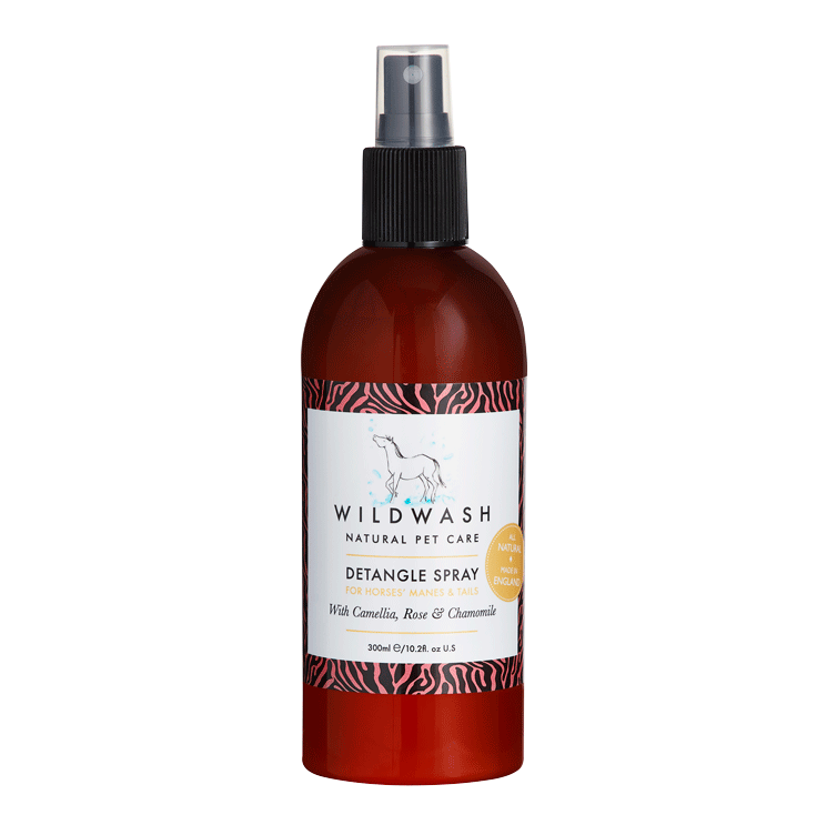 WILDWASH PRO Detangle Spray for Horses, manes and tails - Balsamspray