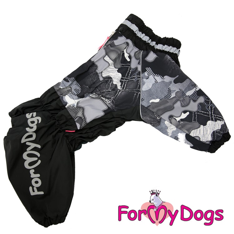 Vinteroverall "Svart Camo" Hane "For My Dogs"