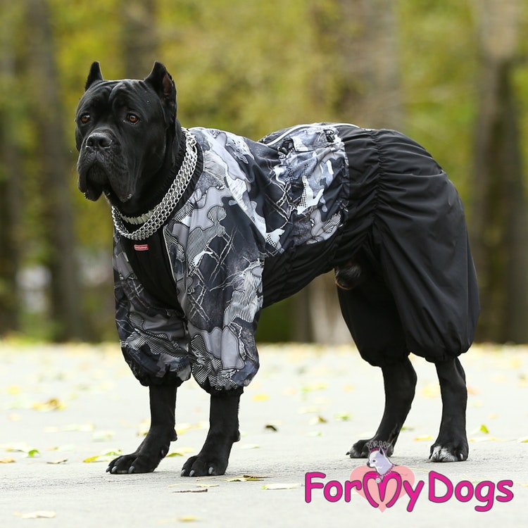 Vinteroverall "Svart Camo" Hane "For My Dogs"