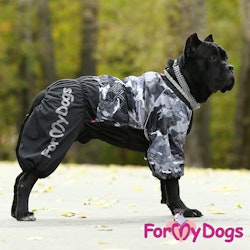 Vinteroverall "Svart Camo" Hane "For My Dogs"