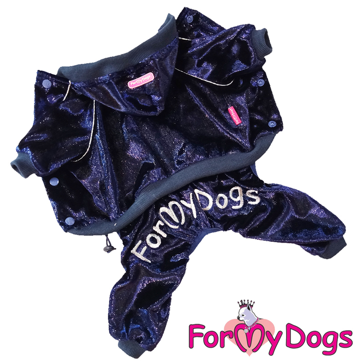 Mysdress pyjamas overall "Indigoglans" UNISEX "For My Dogs"