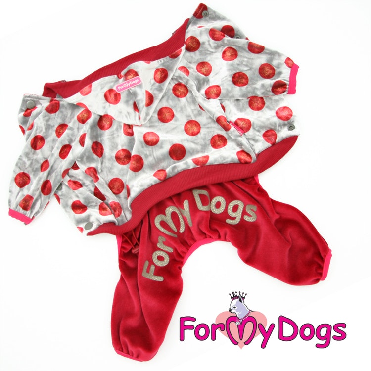 Suit Mysdress Pyjamas overall "Prickig" Unisex "For My Dogs"