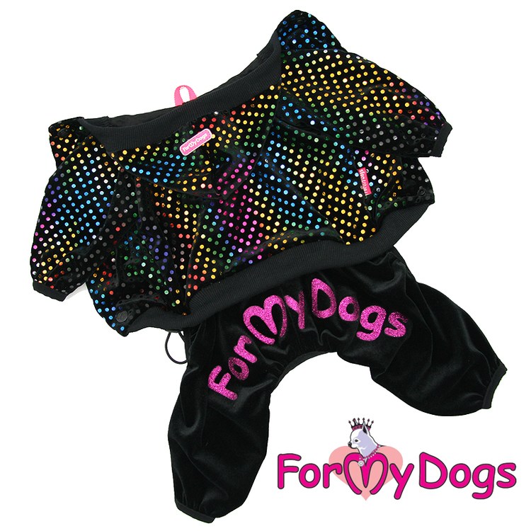 Suit Mysdress Pyjamas overall "Spotlight" Unisex "For My Dogs"