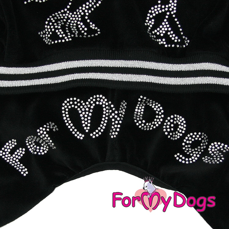 Suit Mysdress Pyjamas overall "Sparkling Chinese Crested Dog" Unisex "For My Dogs"