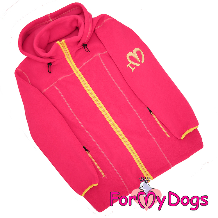 Suit Fleece Overall "Rosa" Tik "For My Dogs" ej i lager