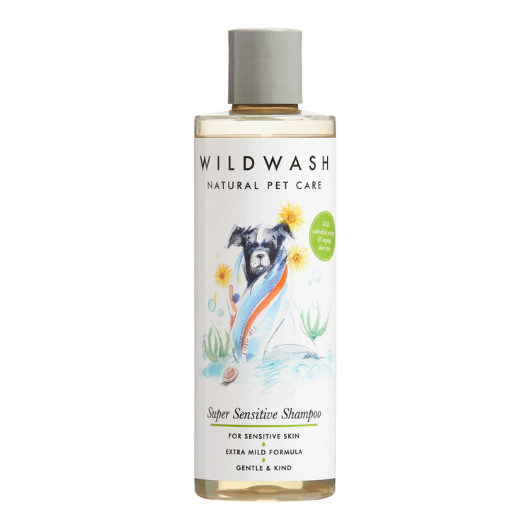 WILDWASH PET Super Sensitive Schampoo - För känslig hud