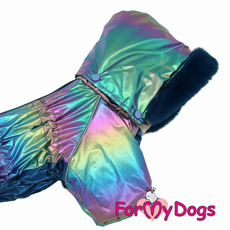 Varm Vinteroverall "Aurora Borrealis" Hane "For My Dogs"