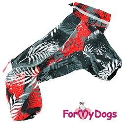 Vinteroverall "Black N Red" Tik "For My Dogs"