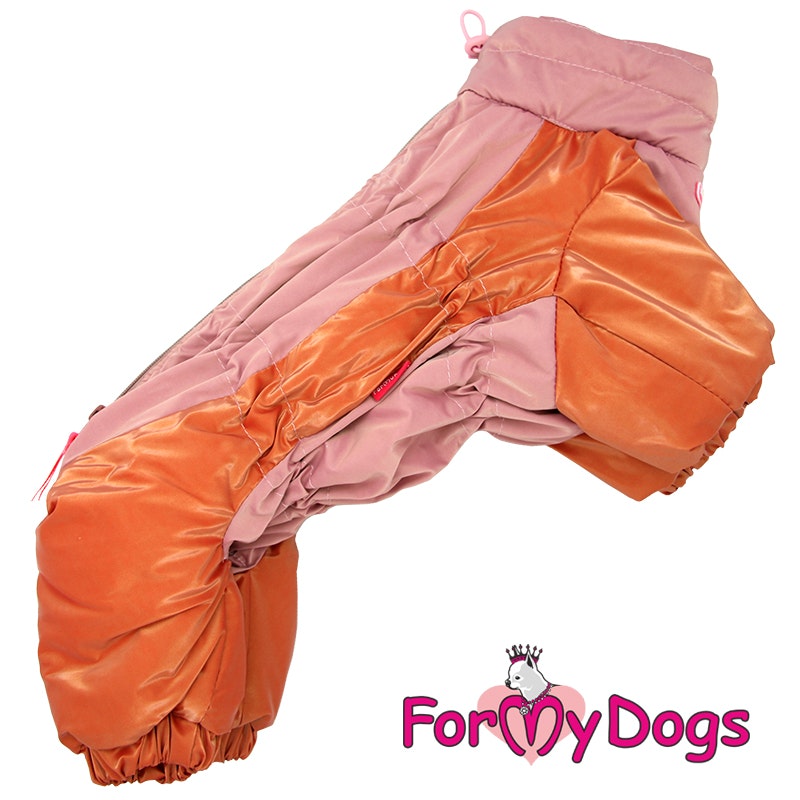 Vinteroverall "Funky Orange" Tik "For My Dogs"