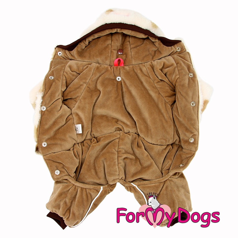 Varm Vinteroverall "Teddybear" Tik "For My Dogs"