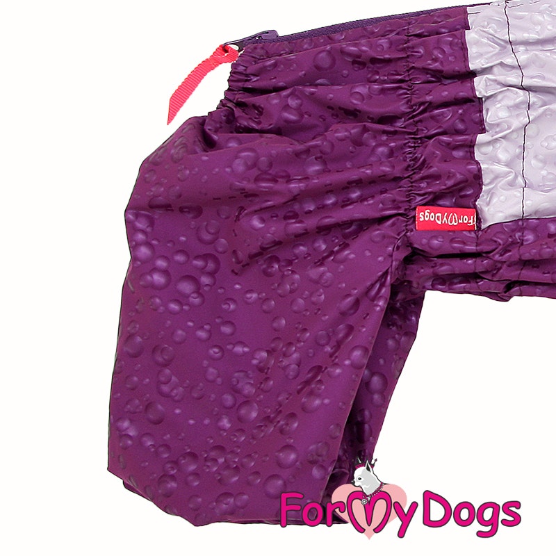 Regnoverall "Raindrops" Tik "For My Dogs"