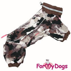 Regnoverall "Brown Camo" Hane "For My Dogs"