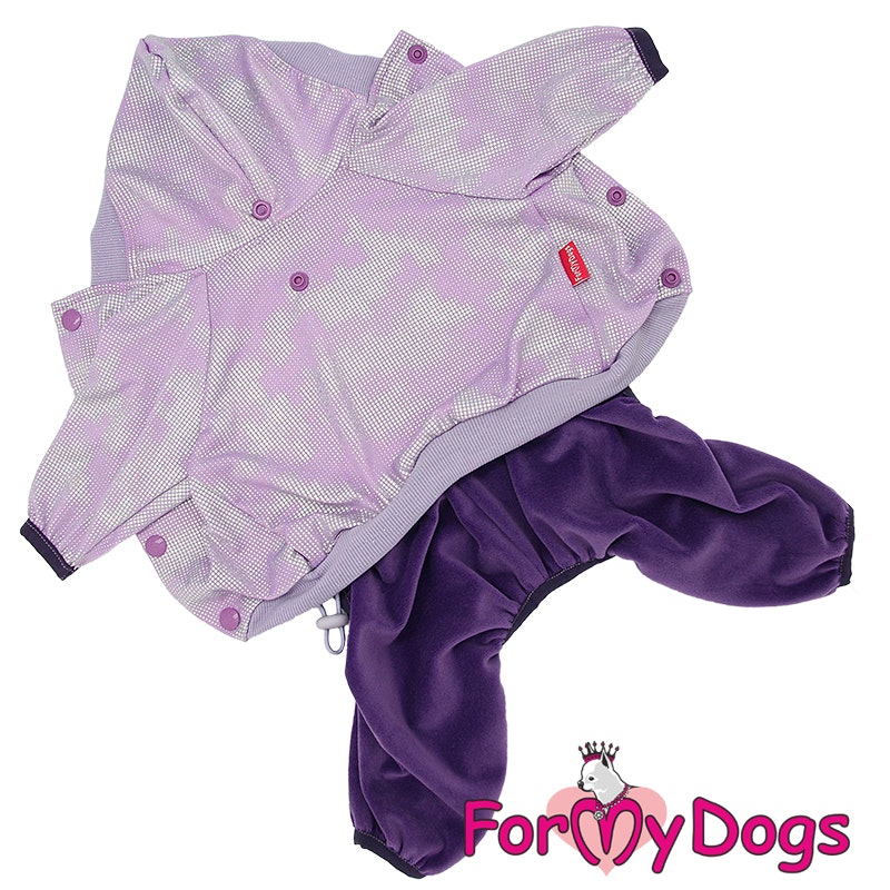 Suit Mysdress Pyjamas overall "purpleiscious" Unisex "For My Dogs"