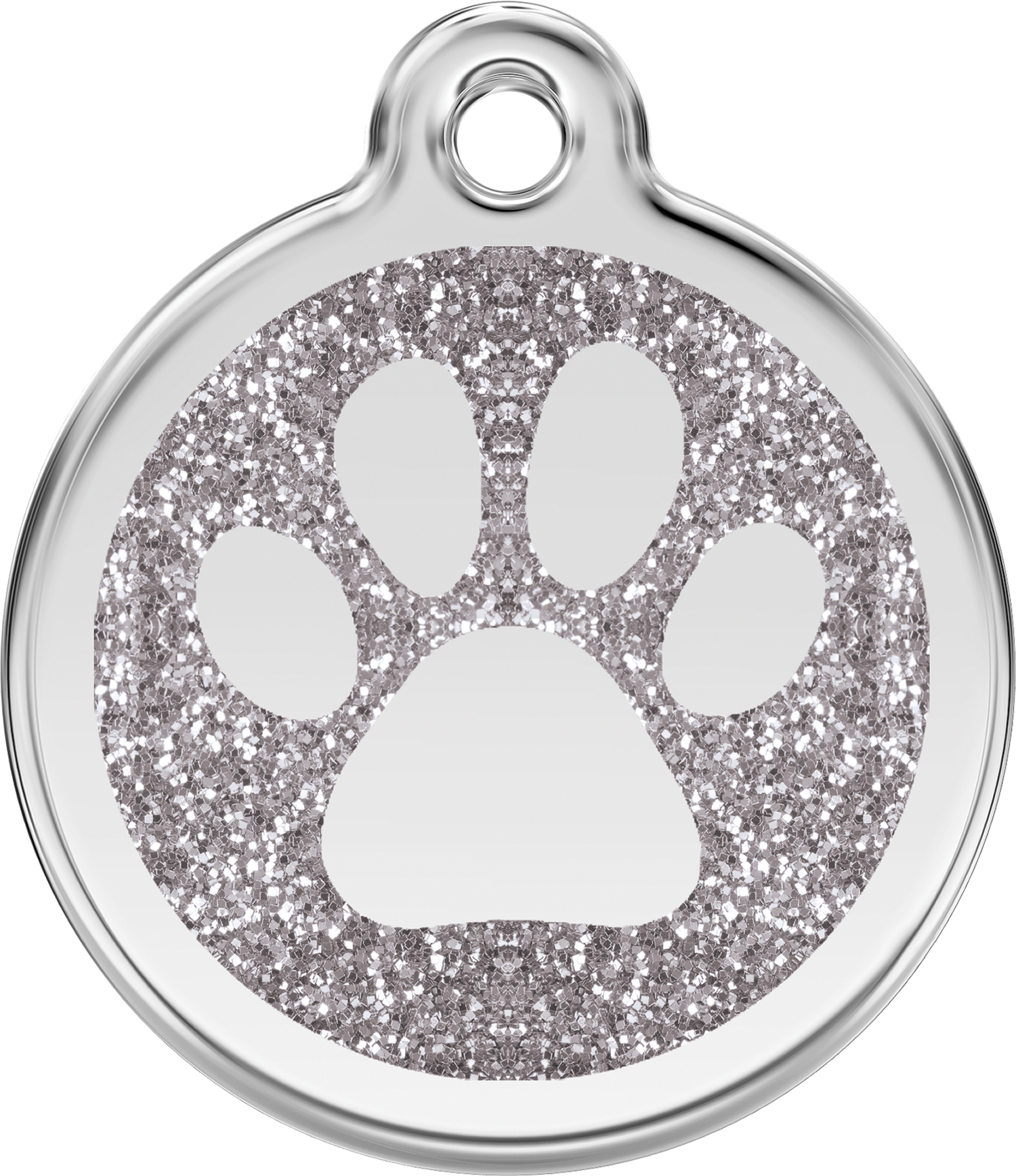 Dog Tag/Id-Bricka Tass Glitter