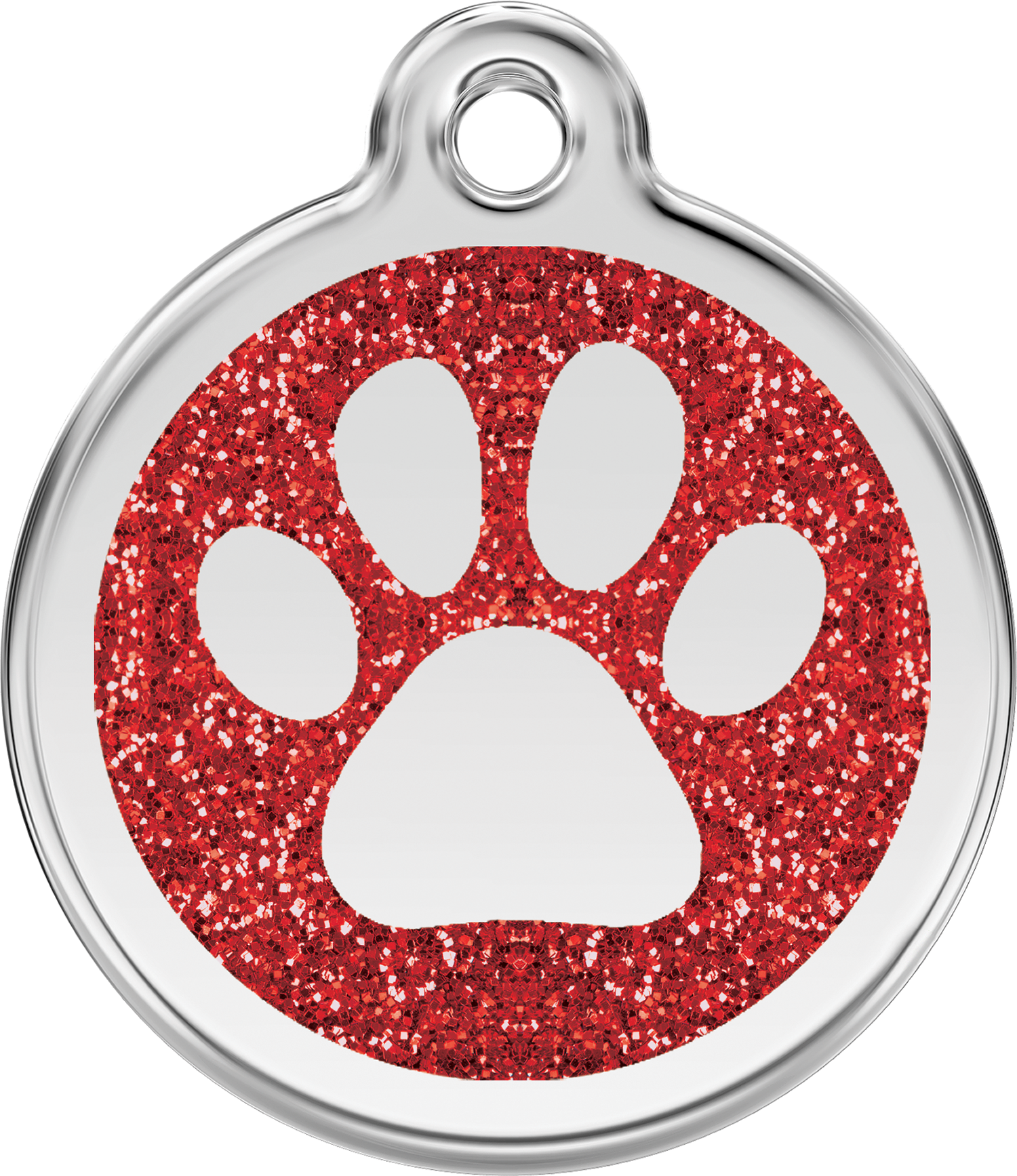 Dog Tag/Id-Bricka Tass Glitter