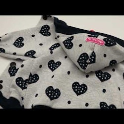 Suit Mysdress Pyjamas overall "Hearts" Unisex "For My Dogs"
