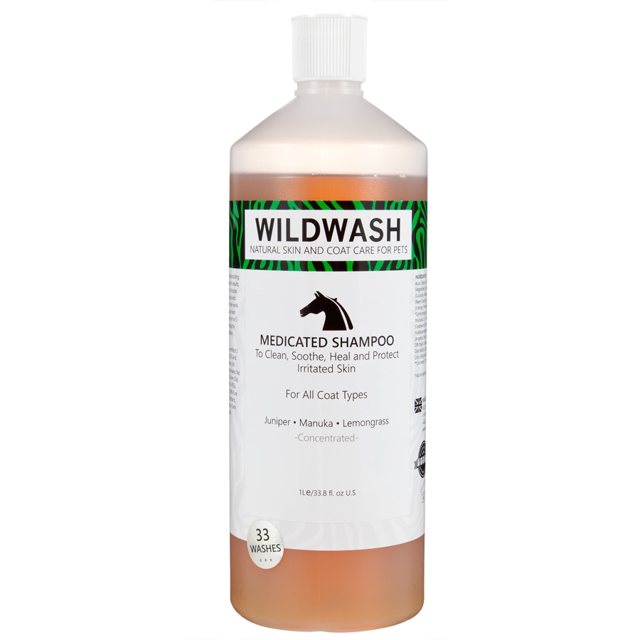 WILDWASH HORSE Medicated Schampoo - Milt schampoo