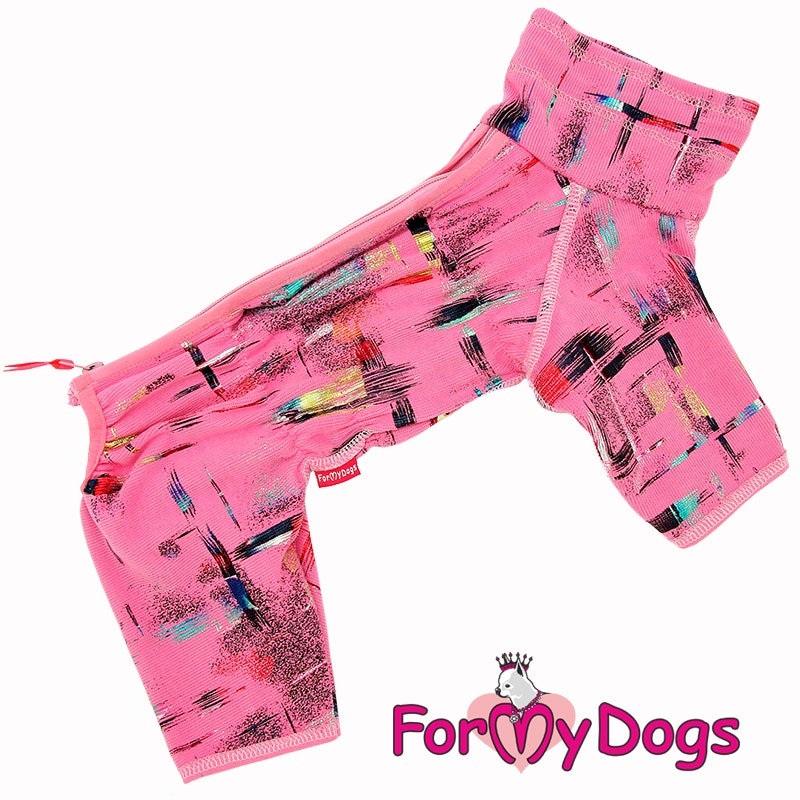 Mys Overall "Pink Splash" Tik "For My Dogs"