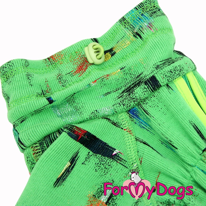 Mys Overall "Green Splash" Hane "For My Dogs"