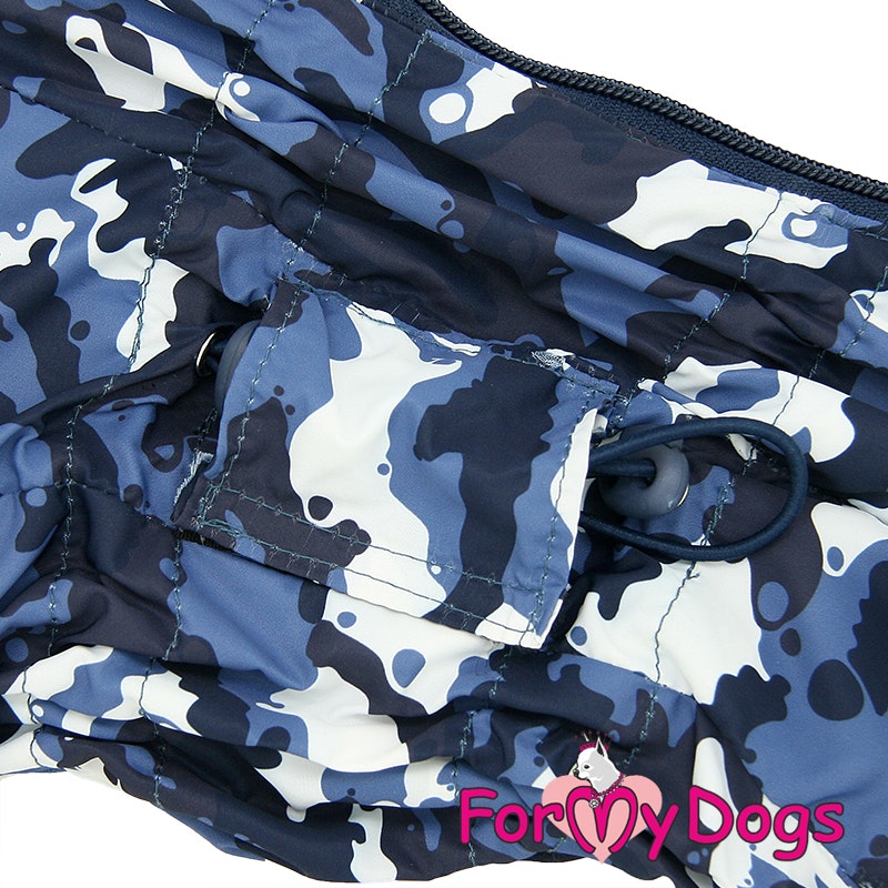 Vinteroverall "Black Blue White" Hane "For My Dogs"