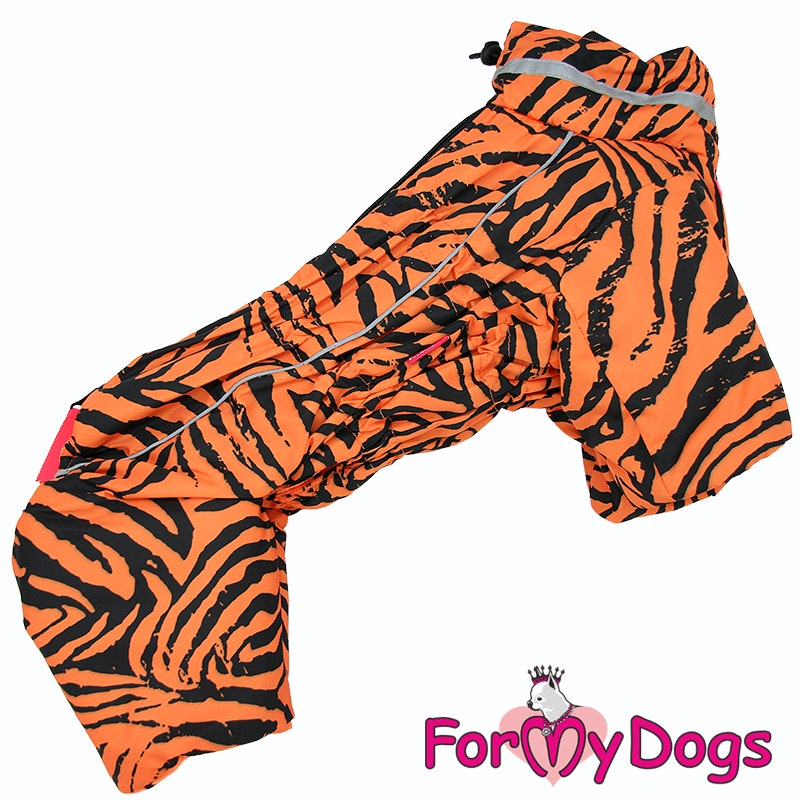 Varm Vinteroverall "Orange Leo" Hane "For My Dogs"