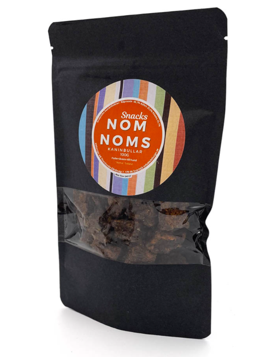 Nom Noms Snacks Kaninbullar 100g