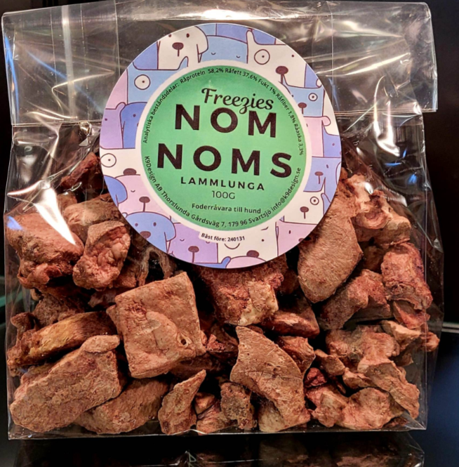 Nom Noms Freezies Lammlunga 100g