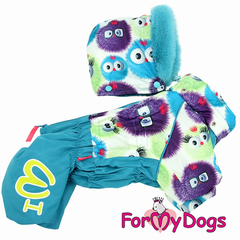 Varm Vinteroverall "Monster" Tik "For My Dogs"