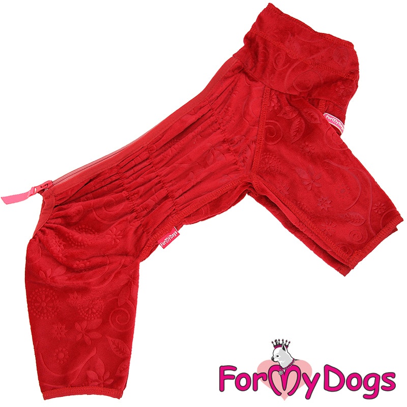 Mys Overall "Red Imprint" Tik "For My Dogs"