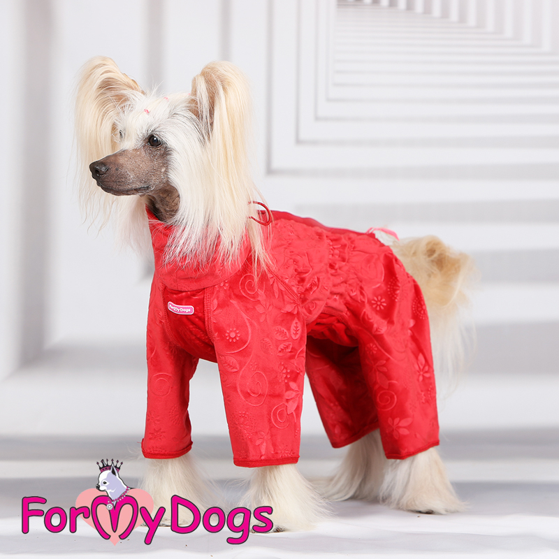 Mys Overall "Red Imprint" Tik "For My Dogs"