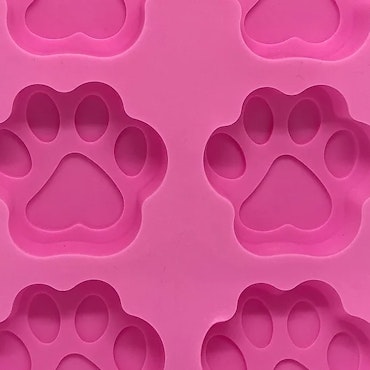 No Fuss Fill Silicone Paw Mould Silikonform för hemmagjort godis