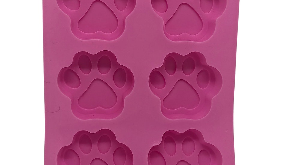 No Fuss Fill Silicone Paw Mould Silikonform för hemmagjort godis