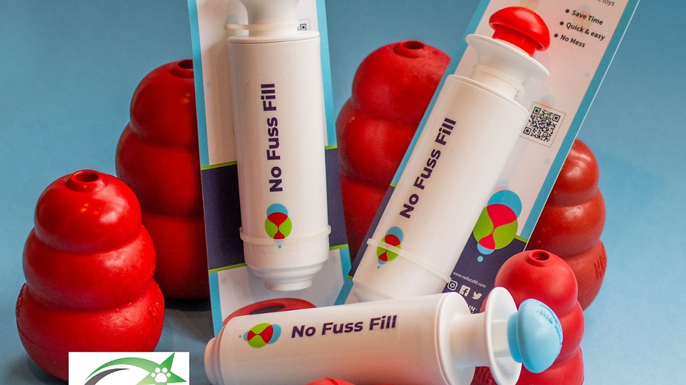 No Fuss Fill® Enrichment Toy Filler, påfyllningsdoserare för hemmagjort träningsgodis