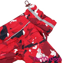 Fodrad Regnoverall "Sargas" Tik "For My Dogs"