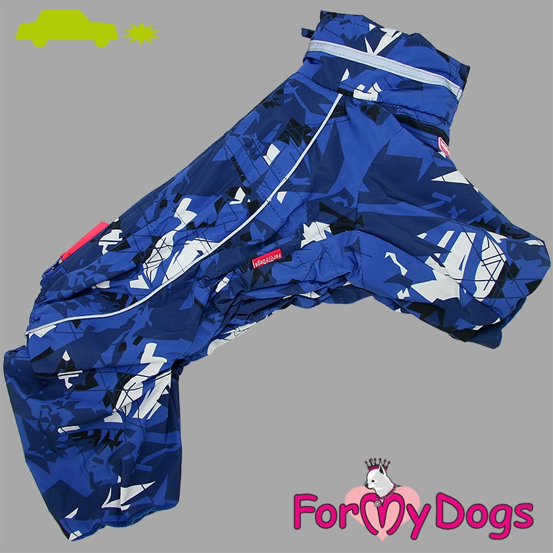 Fodrad Regnoverall "Sargas" Hane "For My Dogs"