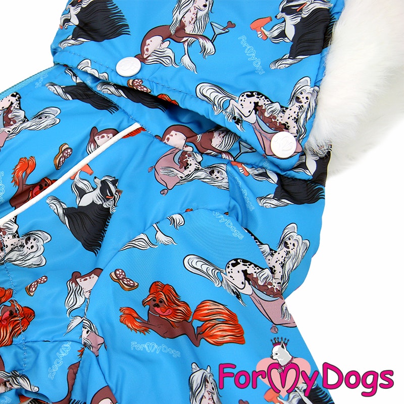 Varm Vinteroverall "CCD MANIA" Hane "For My Dogs"