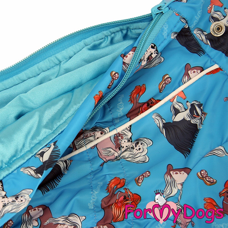 Varm Vinteroverall "CCD MANIA" Hane "For My Dogs"