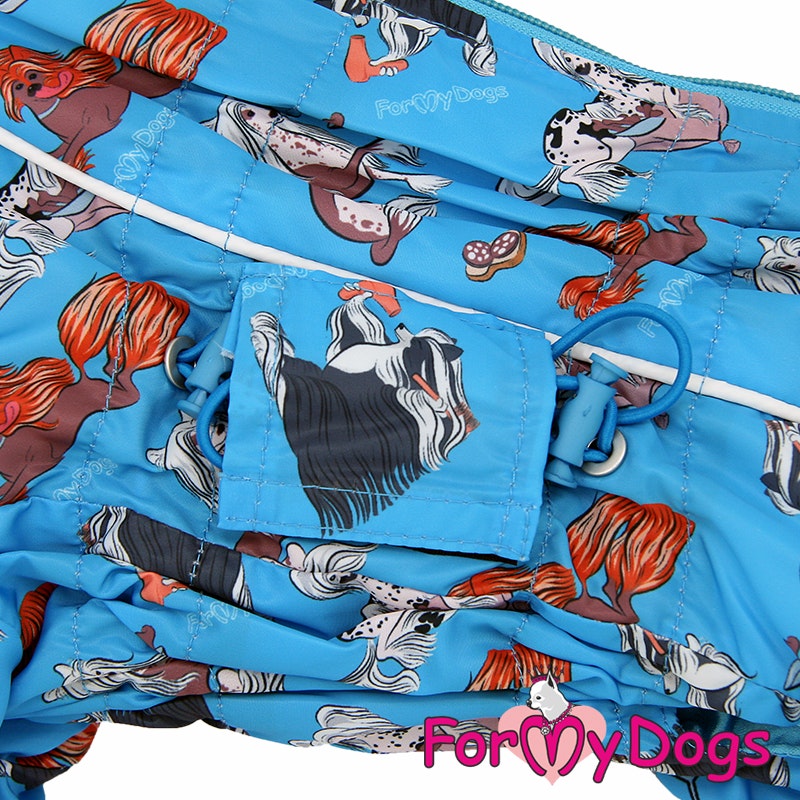 Varm Vinteroverall "CCD MANIA" Hane "For My Dogs"