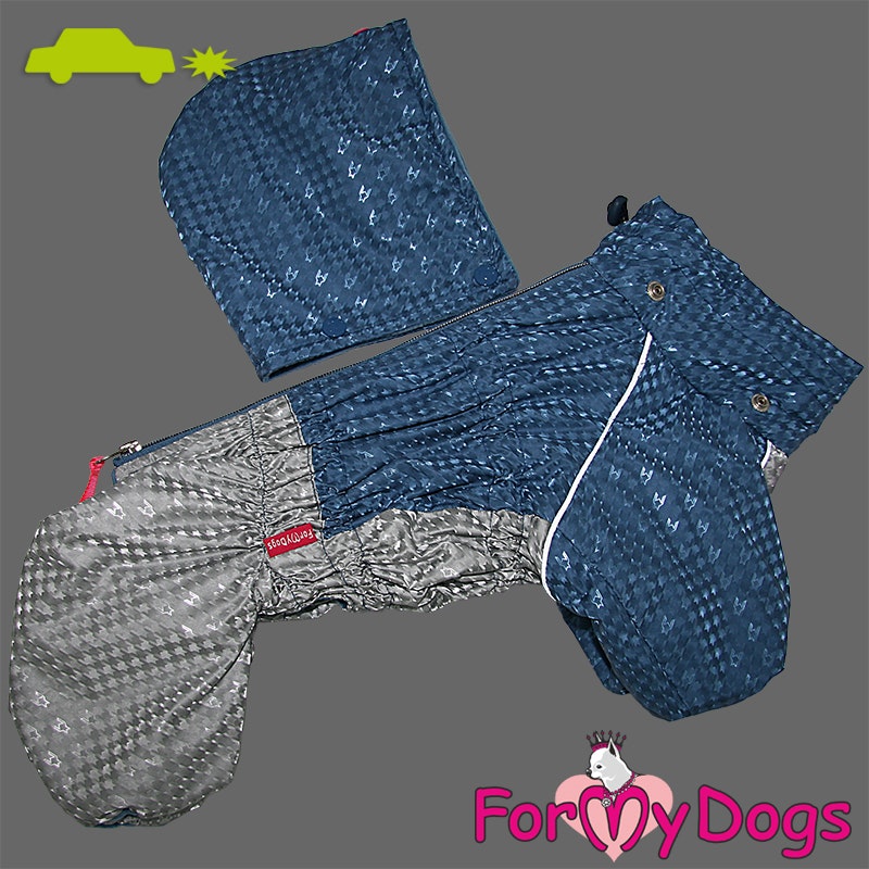 Fodrad Regnoverall "Mercury" Hane "For My Dogs"