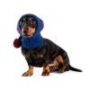 Mössa Christmas Snowflakes Blue Alpaca Dog Hat "Alqo Wasi Peruvian Dogwear"