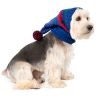 Mössa Christmas Snowflakes Blue Alpaca Dog Hat "Alqo Wasi Peruvian Dogwear"